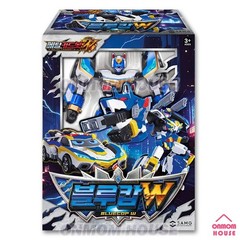 Metal Cardbot W BLUECOP W Transforming Patrol Car Robot Korean Toy 2025