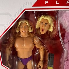 New/Sealed Ric Flair Ultimate Edition WWE 2021 Figure purple pink big gold robe