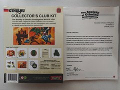 Cthulhu H.P. Lovecraft SD Toys / Legends of Cthulhu Fig/Letter/Poster/Diorama