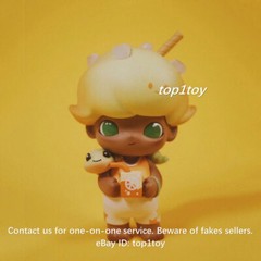 POP MART x DIMOO Pets Vacation Series Summer Lemon Tea Mini Figure