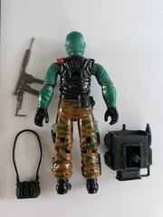 Vintage 1986 Beach Head & Accessories G.I. GI Joe COMPLETE Figure 3.75