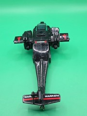 Vintage Gobots Warpath Helicopter Robot Figure 1980s Loose Missing Propeller