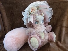 Boboco 500% “Rose Messenger Meimei” Large Rose Pink Plush
