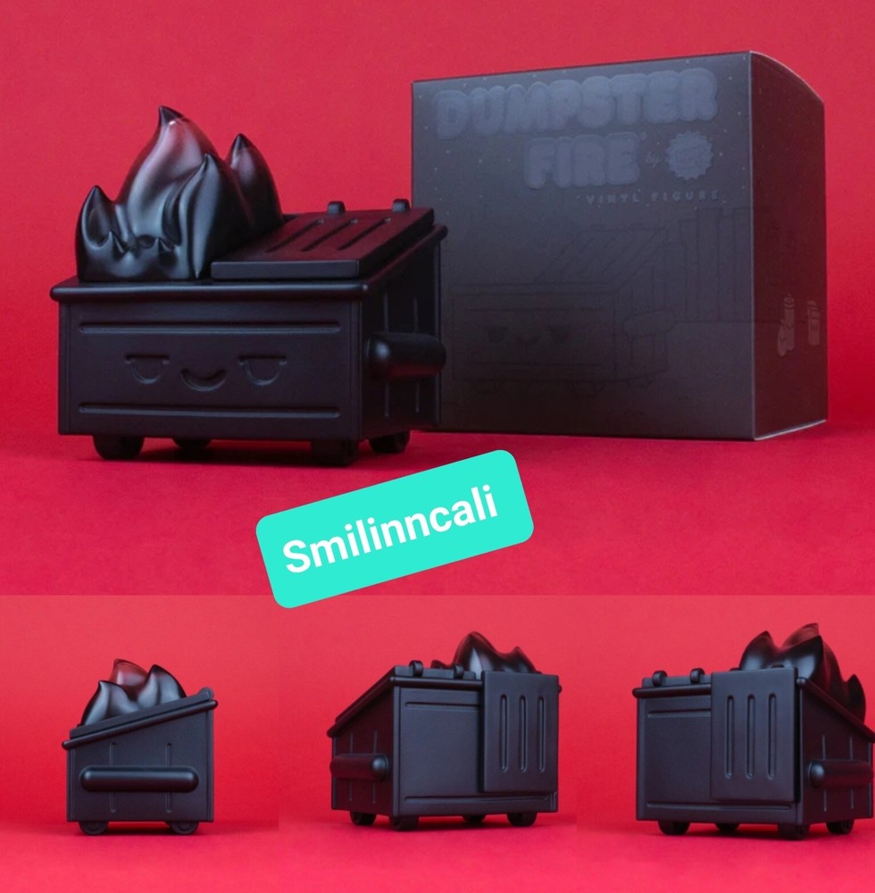 DUMPSTER FIRE: Murdered Out Exclusive SDCC Limited-Edition 2023 Vinyl Figure
