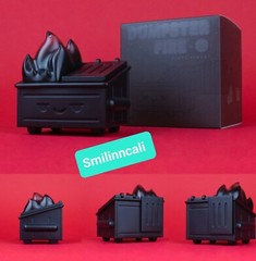 DUMPSTER FIRE: Murdered Out Exclusive SDCC Limited-Edition 2023 Vinyl Figure