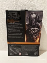 Star Wars Black Series The Mandalorian Din Djarin and The Child (Grogu) LOT E