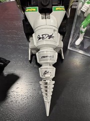1993 Mighty Morphin Power Rangers Dragonzord Megazord Signed:Jason David Frank