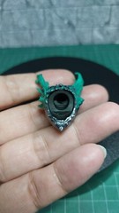 Handmade 1/12 3D Print Head for deku dark version Action Figure SHF(No body)