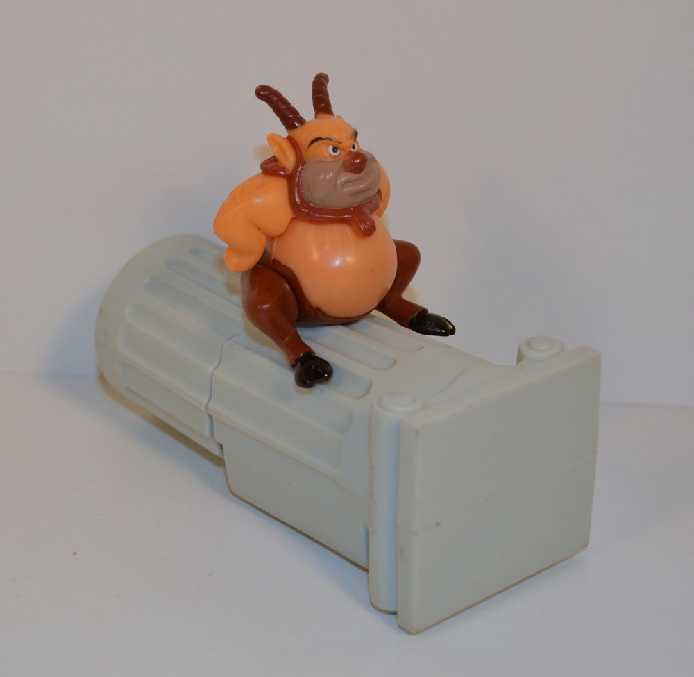 RARE 1997 Column Phil 4″ McDonald’s EUROPE Wind-Up Action Figure Disney Hercules