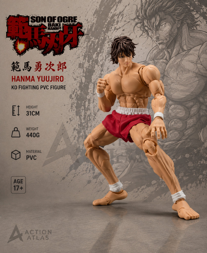 Baki Hanma Son of Ogre Yujiro Hanma Action Figure PVC Anime