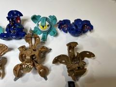Lot Of 13 Mixed Bakugan Figures – Includes Darkus Ingram 540G New Vestroia