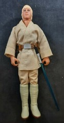 1992 Hasbro Star Wars Luke Skywalker 12″ Action Figure with Lightsaber