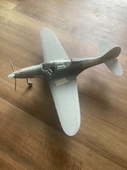 1:18 scale P-39 Airacobra Model Kit-Disassembled and Unpainted