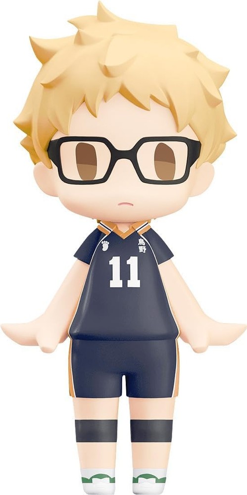 GSC HELLO! GOOD SMILE Haikyu!! Kei Tsukishima 100mm Action Figure