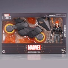 Marvel Legends Ghost Rider Motorcycle 6in Figure 85th Anniversary