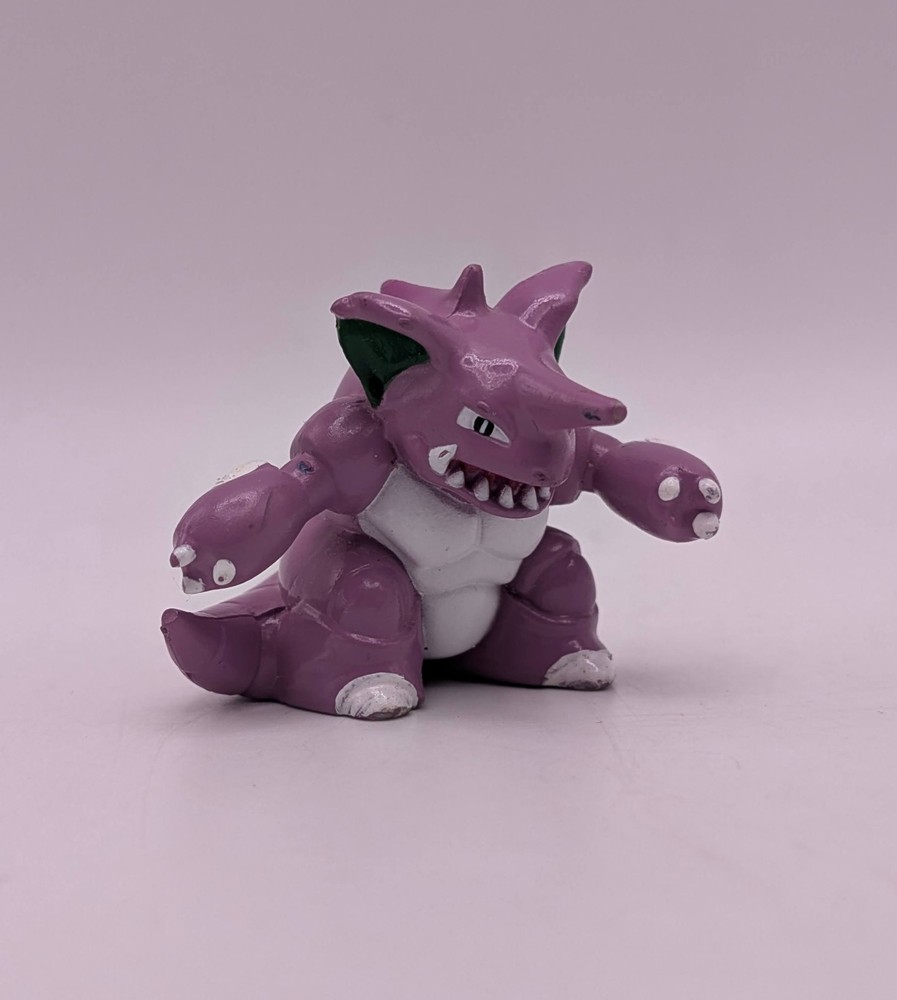 TOMY Pokemon Nidoking Purple Nintendo Pencil Topper 2″ Vintage Figure 90s