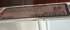 Jakks Pacific Rocky Balboa Championship Belt Sylvester Stallone AFA 85 NEW 🔥