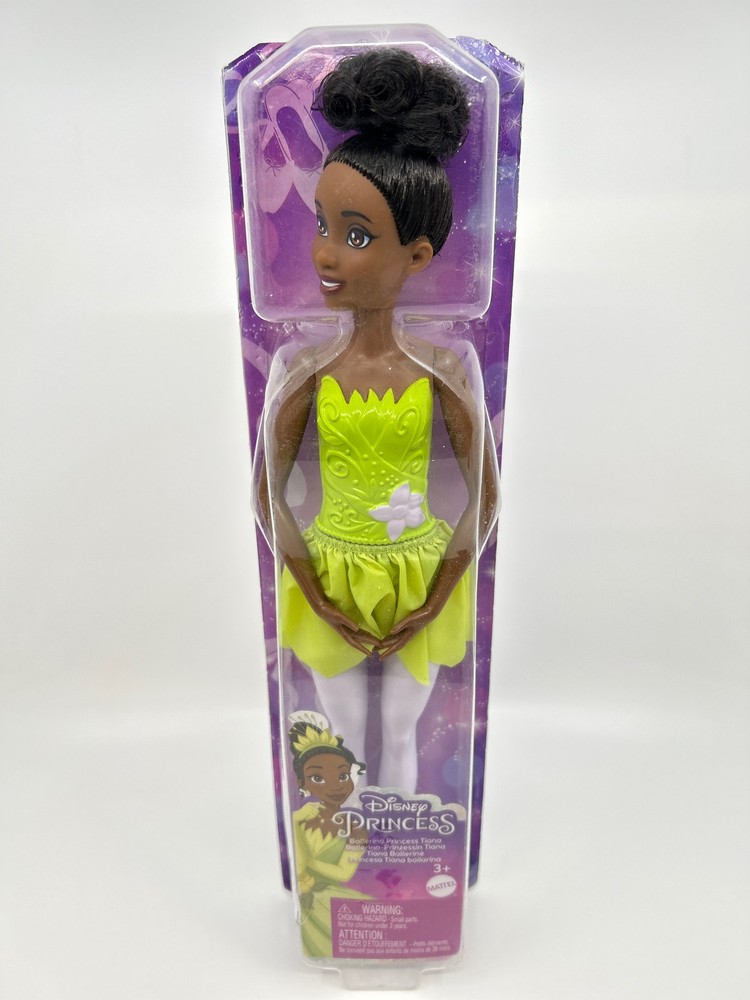 Disney Princess Tiana Ballerina Doll for Girls Ages 3 and Up