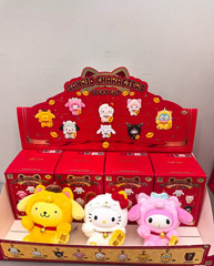 TOP TOY Sanrio Lucky cat Series Vinyl Plush Confirmed Blind Box Figures Hot!!