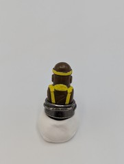 1987 Tomy Parker Brothers Spinjas Warrior The Eliminators Emperor Gar