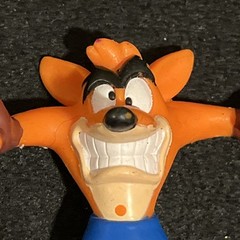Crash Bandicoot Plastic Figure Toy PS1 Playstation Sony
