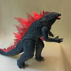 Playmates 13” Godzilla X Kong The New Empire Mega Heat Ray Figure – WORKS