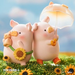 TOP Lulu The Piggy Blind Box Figures – Travel Series Home Desk Decorations Toys