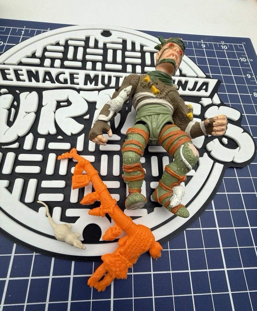 Rat King Teenage Mutant Ninja Turtles TMNT Playmates 1989 Vintage Not Complete