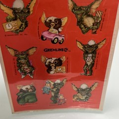 1984 Gremlins Vintage Advertising Movie Stickers – Hallmark, Mint in Package NOS