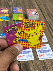 POKEMON ÑAPANCHA FULL SET 24/24 PERU South America Pogs NINTENDO GENGAR PIKACHU