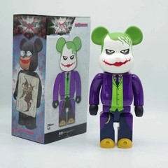 DC The Dark Knight Joker 400% Bearbrick Figure Ornament Collectable Model Toys