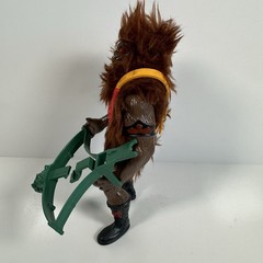 Vintage Mattel MOTU Dark Face Grizzlor Complete 1985 Action Figure RARE Variant