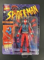 Marvel Legends scarlet spider Spider-Man legends Retro wave 2024