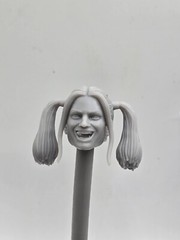 3d Print GAGA HARLEY QUINN HEAD 1:10 7″ DIAMOND SELECT MCFARLANE DC MULTIVERSE