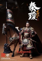 In Stock 303TOYS DT002B 1/12 cale 6in Datang Qin Qiong with horse Action Figure