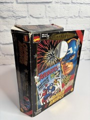Toy Biz Famous Cover Series CAPTAIN AMERICA Plus Thor Lot Marvel Figure-1998 8in