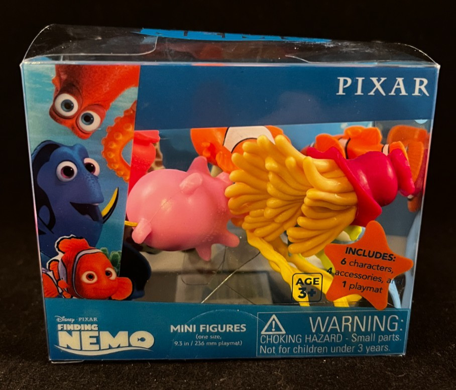 Disney Pixar – Finding Nemo – Critter Crate – Mini Figures, Accessories & Play