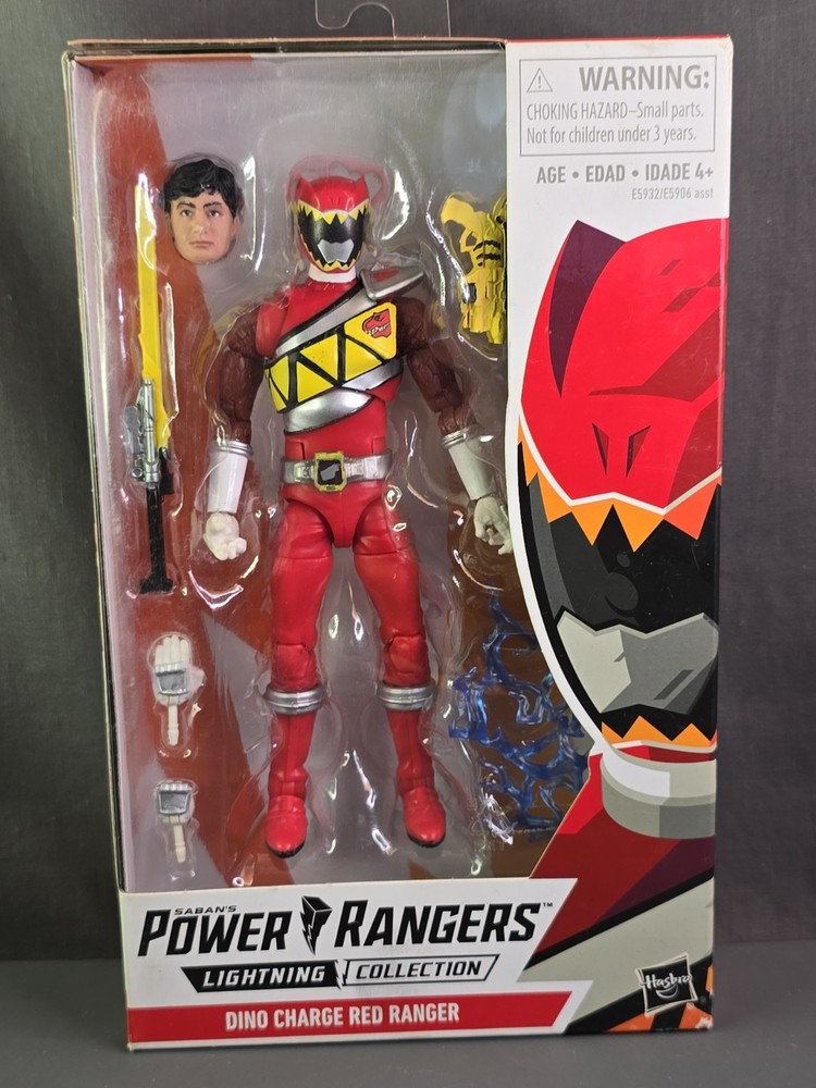 Power Rangers Lightning Collection Dino Charge Red Ranger HASBRO 2018 NEW