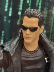 McFarlane Toys 2024 Movie Maniacs Neo Matrix WB Celebrating 100 Years 7” Figure