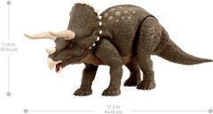 Jurassic World Dinosaur Habitat Defender Triceratops Action Figure Dino Trac…