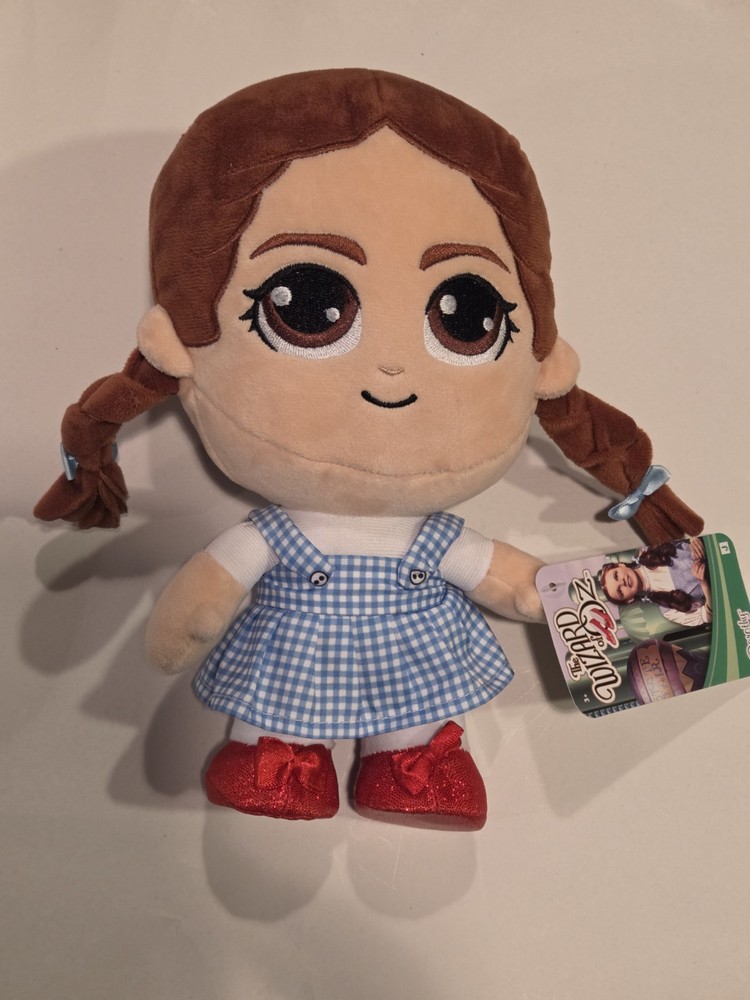 Jazwares – Wizard Of Oz – Dorothy 8″ Plush Red Slippers 2025 Warner Bros. – New
