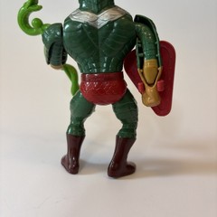 Vintage 1986 Masters Of The Universe MOTU KING HISS Complete He-Man Snake Men