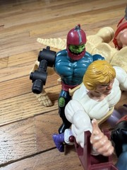 Vintage MOTU Battle Bones 1984 w/12 Figures He-Man Masters of the Universe Retro