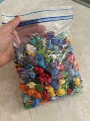 Huge Pokémon Collection Lot 70+ Items + 80+ Mini PVC Figures Plush Toys Bulk