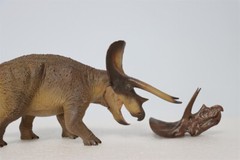 PNSO 1/35 New Version Triceratops Model Adult Children Toys Gift Dinosaur Figure