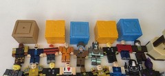 Roblox Huge Lot Of Mixed Roblox Action Figures Parts And Accessories