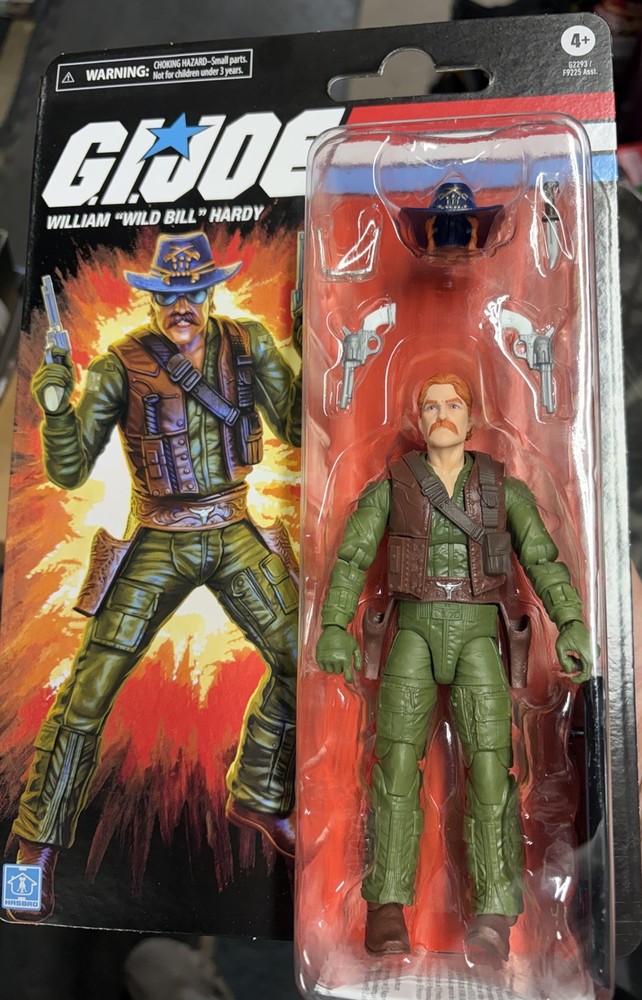 NEW GI JOE CLASSIFIED RETRO SERIES WILDBILL FIGURE MOC WILLIAM WILD BILL HARDY F