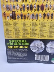 Vintage Kenner Star Wars Power Of The Force EV-9D9 Droid Last 17 -Coin On Card-