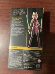Hasbro Star Wars The Black Series Ahsoka Tano: The Clone Wars *BOX ONLY*