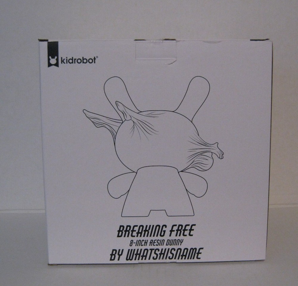 New Kidrobot Breaking Free Dunny 8-Inch Action Figure Whatshisname Polish Artist